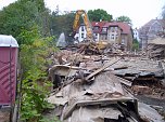 Letzte Mauern des alten Finanzamtes sind gefallen (Foto: Thomas Leipold) Letzte Mauern des alten Finanzamtes sind gefallen (Foto: Thomas Leipold)
