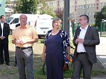 Besuch von Angela Merkel in Nordhausen (Foto: nnz, T. Soszynski, K. Knittel)