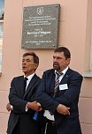 Ehrentafel f&uuml;r Bernhard Wagner enth&uuml;llt (Foto: Karl-Heinz Herrmann)