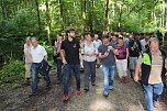 Teils kontrovers im Possenwald unterwegs (Foto: Karl-Heinz Herrmann)