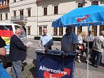 AfD-Wahlkampf in Sondershausen (Foto: privat)