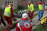 Am Gel&auml;nde des Eisenbahnvereines in der Erfurter Stra&szlig;e / Am Petersenschacht fand am sp&auml;ten Nachmittag eine Rettungsgro&szlig;&uuml;bung statt (<b>Update</b>)...  Die diesj&auml;hrigen Gro&szlig;&uuml;bung fand in der N&auml;he des Hauptbahnhofs in Sondershausen statt. Alle drei Jahr steht so eine Gro&szlig;&uuml;bung auf dem Plan. Waren es beim beim letzten Mal 30 Verletzte in einem Eisenbahnwaggon, waren dieses dieses Mal "nur" acht verl (Foto: Karl-Heinz Herrmann)