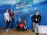 Mission Eintauchen (Foto: R. Hildebrandt Quelle der Fotos und des Video-Beitrags: https://de-de.facebook.com/tagdertalente, www.facebook.de/tagdertalente, eigene Fotos ) Mission Eintauchen (Foto: R. Hildebrandt Quelle der Fotos und des Video-Beitrags: https://de-de.facebook.com/tagdertalente, www.facebook.de/tagdertalente, eigene Fotos )