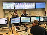 Rettungsleitstelle besucht (Foto: privat)