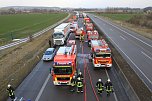Unfall auf der A 38 (Foto: S. Dietzel)