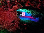 Lichterwelten in der Barbarossah&ouml;hle (Foto: Dorothea Kieper)