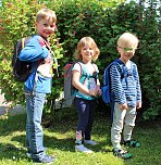 Neue Rucks&auml;cke gehen mit Kindern auf Reisen (Foto: Kita Arche Noah Gro&szlig;furra)