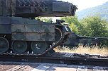 Panzer in Richtung Litauen verladen (Foto: Karl-Heinz Herrmann)