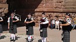 Barbarossa Pipers & Drums am Kyffh&auml;user (Foto: J&uuml;rgen Kieper)