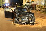 Schwerer Unfall in der Borntalstra&szlig;e (Foto: S. Dietzel)