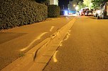 Schwerer Unfall in der Borntalstra&szlig;e (Foto: S. Dietzel)