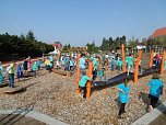 &Uuml;bergabe Au&szlig;enanlage der Grundschule Bottendorf (Foto: Landratsamt Kyffh&auml;userkreis)