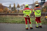 Zugunglück war nur eine Übung (Foto: Karl-Heinz Herrmann) Zugunglück war nur eine Übung (Foto: Karl-Heinz Herrmann)
