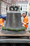 Die erste Glocke f&uuml;r Trinitatiskirche in der Stadt (Foto: Karl-Heinz Herrmann)