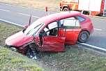 Sechs Menschen bei Unfall verletzt (Foto: S. Dietzel) Sechs Menschen bei Unfall verletzt (Foto: S. Dietzel)