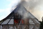 Scheunenbrand in Gro&szlig;furra (Foto: Silvio Dietzel)