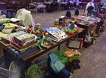 Im Klubhaus Stock&acute;sen Kindersachenbasar (Foto: privat)