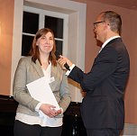 Absolventen f&uuml;r ausgezeichnete   Ausbildungsergebnisse geehrt (Foto: Karl-Heinz Herrmann)