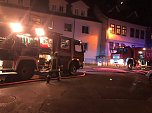 Balkonbrand in Sondershausen (Foto: Feuerwehr Jecha) Balkonbrand in Sondershausen (Foto: Feuerwehr Jecha)