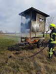Brandstiftung (Foto: FFW Greu&szlig;en)