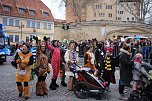 Rosenmontag auf dem Markt Sondershausen (Foto: Karl-Heinz Herrmann) Rosenmontag auf dem Markt Sondershausen (Foto: Karl-Heinz Herrmann)