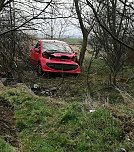Auto überschlägt sich - Fahrerin verletzt (Foto: Silvio Dietzel) Auto überschlägt sich - Fahrerin verletzt (Foto: Silvio Dietzel)