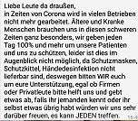 Hilferuf der Diakonie (Foto: privat)