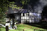 Scheune ausgebrannt (Foto: S. Dietzel)