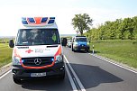 Schwerer Verkehrsunfall auf der B4 (Foto: Silvio Dietzel)