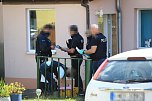 Polizeieinsatz in Kleinkeula (Foto: S.Dietzel)