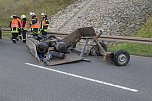 Unfall bei Sondershausen (Foto: S. Dietzel)