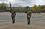 Kommandeurswechsel beim Panzerbataillon 393 "Th&uuml;ringer L&ouml;we" in der Kyffh&auml;user Kaserne Bad Frankenhausen statt.... (Foto: Karl-Heinz Herrmann)