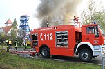 Gro&szlig;brand in Bebra (Foto: Silvio Dietzel)