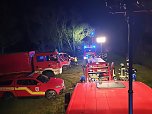 Gro&szlig;einsatz wegen Gew&auml;sserverunreinigung (Foto: Feuerwehr Ringleben /Feuerwehr Bad Frankenhausen / Feuerwehr Sondershausen Stockhausen / Silvio Dietzel)
