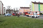 Wohnungsbrand in Schlotheim (Foto: Silvio Dietzel)