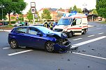 Unfall in Sondershausen (Foto: S.Dietzel)
