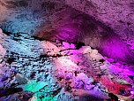 World of Lights in der Barbarossah&ouml;hle (Foto: Peter Blei)