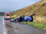 Unfall auf der A38 (Foto: Freiwillige Feuerwehr Landgemeinde Stadt Heringen/ Helme , SD)