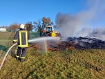 Einsatz der Feuerwehr bei Brand in Kirchengel (Foto: S.Dietzel) Einsatz der Feuerwehr bei Brand in Kirchengel (Foto: S.Dietzel)