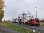 Unfall heute Nachmittag (Foto: Feuerwehr Bad Frankenhausen/SD)