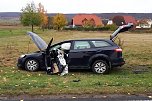 Unfall heute Nachmittag (Foto: Feuerwehr Bad Frankenhausen/SD)