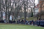 Gel&ouml;bnis neuer Soldatinnen und Soldaten der Bundeswehr im Lustgarten im Schloss Sondershausen  (Foto: Eva Maria Wiegand)