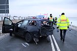 Sechs Verletzte bei Unfall auf der B4 (Foto: S.Dietzel)