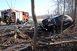 Schwerer Unfall bei Kleinberndten  (Foto: S.Dietzel)