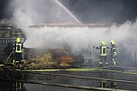 Brand im Greußener Gartencenter (Foto: S. Dietzel) Brand im Greußener Gartencenter (Foto: S. Dietzel)
