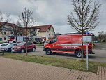 K&uuml;chenbrand in Bad Frankenhausen (Foto: Feuerwehr Bad Frankenhausen/Silvio Dietzel)