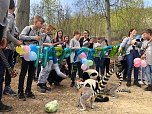 Affengeburtstag und Putzaktion im Affenpark Strau&szlig;berg (Foto: S. Dietzel)