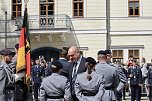 Feierliche Vereidigung von 71 Bundeswehrsoldaten und Soldatinnen auf dem Sondersh&auml;user Marktplatz (Foto: Eva Maria Wiegand)