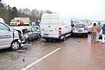 Massenkarambolage (Foto: Polizei)