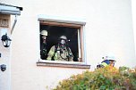Wohnungsbrand heute Vormittag in Sondershausen (Foto: S.Dietzel)